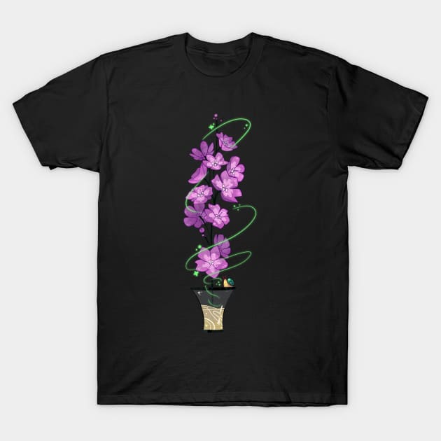 Magic Larkspur T-Shirt by larkspurhearts